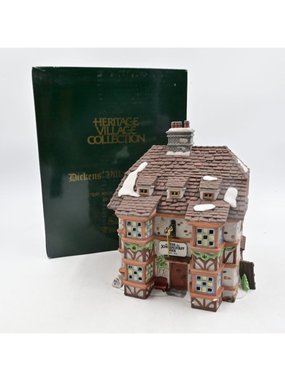 Department 56 Sir John Falstaff Inn Dickens Village Heritage 1995 House 57533
